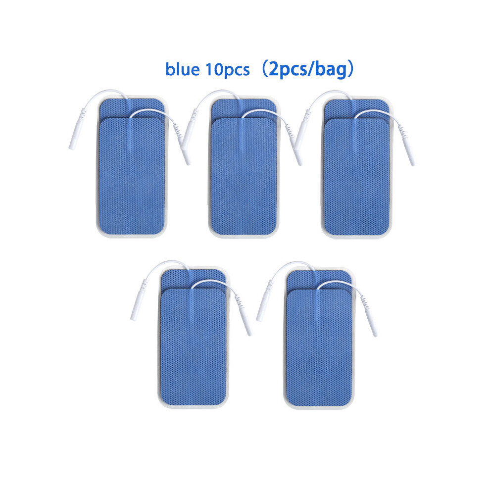 Dechoicelife Blue (A-10Pcs 5X9cm ) Tens Electrodes Digital Therapy Machine Electrode Pads For Digital Therapy Machine Body Massager Replacement Acupuncture Pads