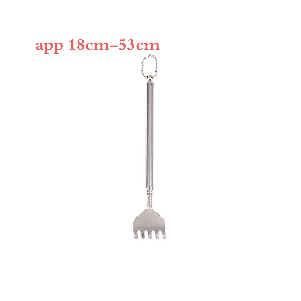 Dechoicelife (A-2) Adjustable Back Scratcher Stainless Steel Back Telescopic Portable Extendable Claw Extender Tickle Stick Massage Relaxation Tool