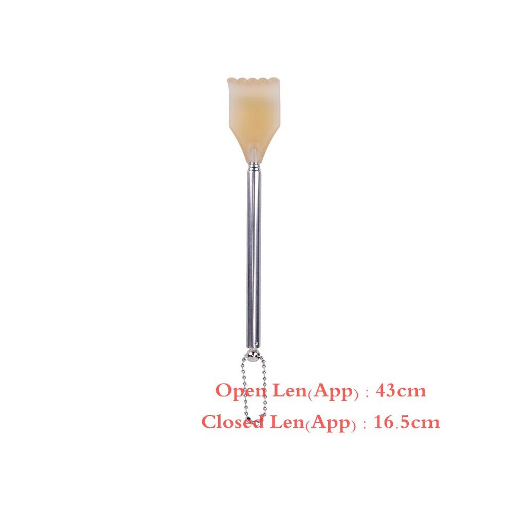 Dechoicelife (A-3) Adjustable Back Scratcher Stainless Steel Back Telescopic Portable Extendable Claw Extender Tickle Stick Massage Relaxation Tool