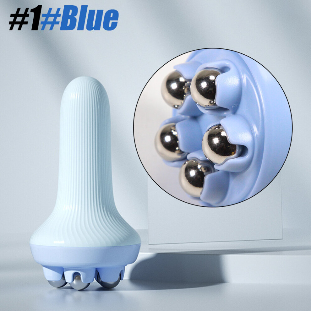 Dechoicelife Beige (A-) 7-Bead Multifunctional Massage Roller Ball Massager Professional Pressotherapy Portable Beautiful Health Care Massage Instrument