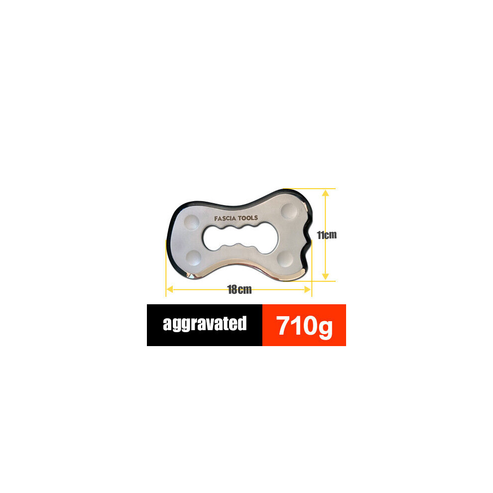 (a-A) Heavy Duty Stainless Steel IASTM Soft Tissue Fitness Muscle Fascia  Knife Tool GUA SHA  Massage Body  Physical Therapy Equipment