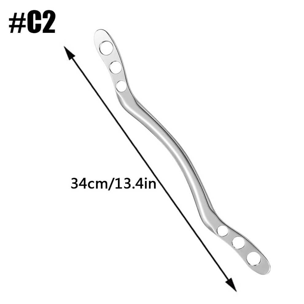 Dechoicelife (A-C2) Stainless Steel Gua Sha Scraping Massage Tool Lymphatic Drainage Massager Anti-Cellulite Body Shaping Relieve Muscle Soreness