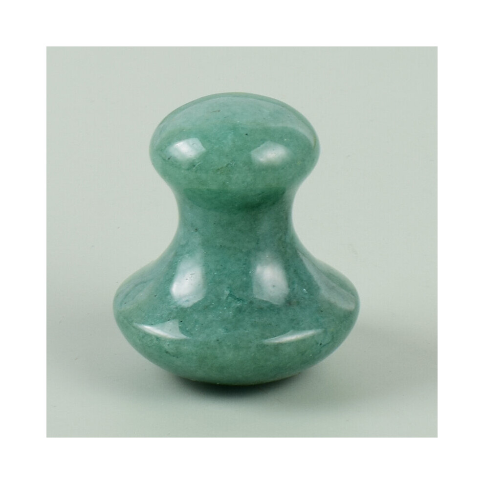 Dechoicelife Jade Mushroom Face Care Tool Gua Sha Massager Aventurine Stone Crystal Health Facial Chin Anti Wrinkle Acupuncture Healing Tools