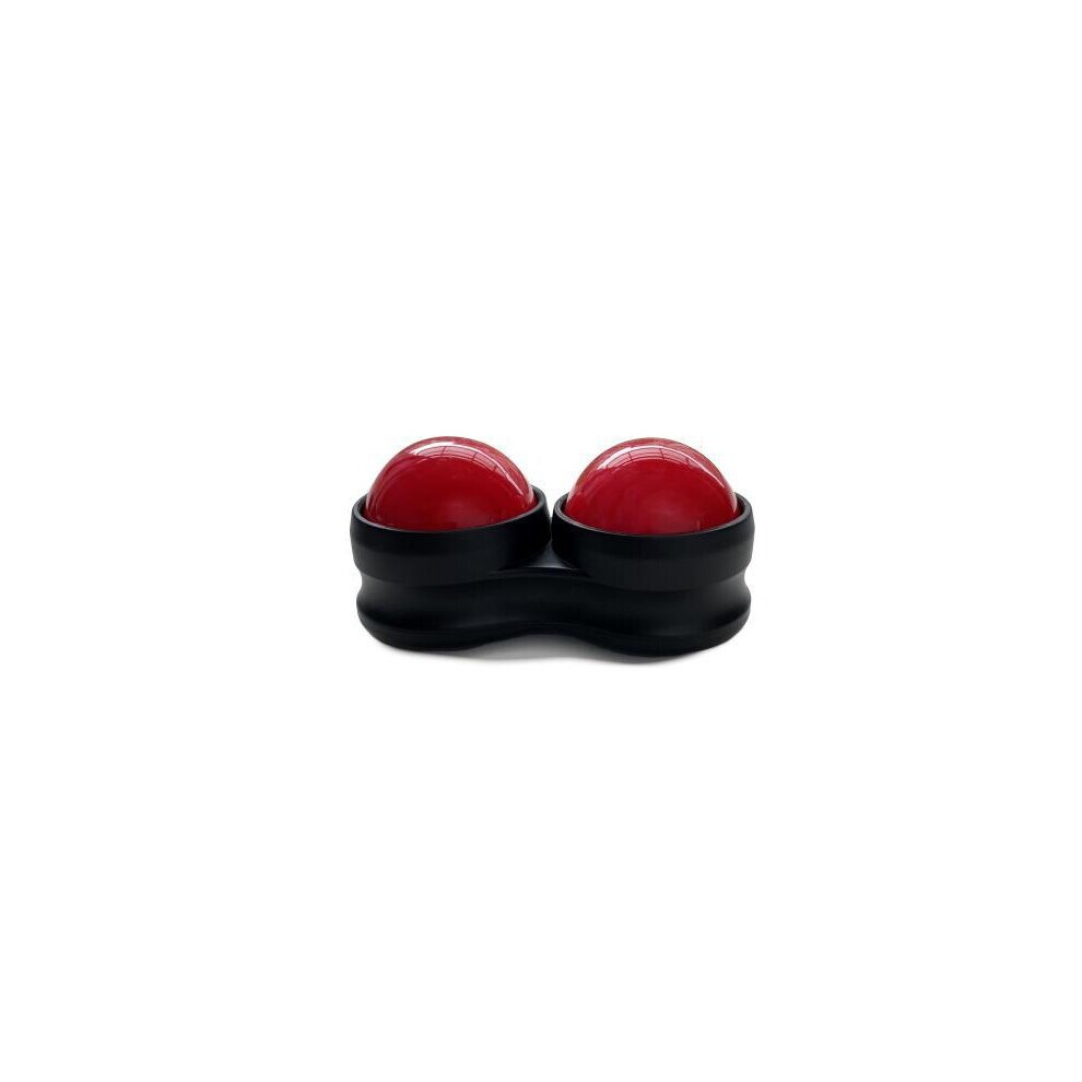 Dechoicelife Red (A-) Double Massage Ball,Self Massage Tool For Sore Muscles,Body, Deep Tissue,Trigger Point,Muscle Knots,Yoga And Myofascial Release