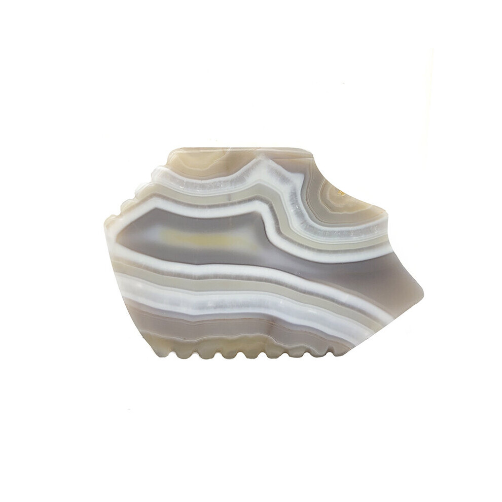 Dechoicelife 100% Natural Agate Massage Guasha Tools Scraping Massager Stone For Facial Beauty