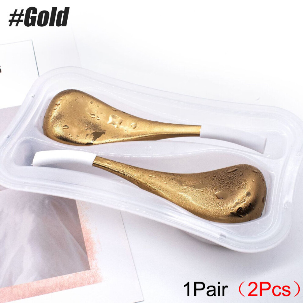 Dechoicelife (A-Gold-1Pair) 2Pc Ice Globes For Facials-Stainless Steel Cooling Facial Globes,Cryo Sticks For Face Puffiness,Tighten Skin,Reduce Dark Circles