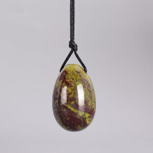 (a-30x20 mm) Dragon Blooded Stone Yoni Egg Natural Jasper Set Drill Crystal Mineral Ball Kegel Exercise Pelvic Floor Muscle Vagina For Woman