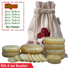 (a-NO4) Tontin Jade Hot Stone Massage Heater natural Jade glaze hot stone massage Set 16pcs/set massager back massage massageador Health
