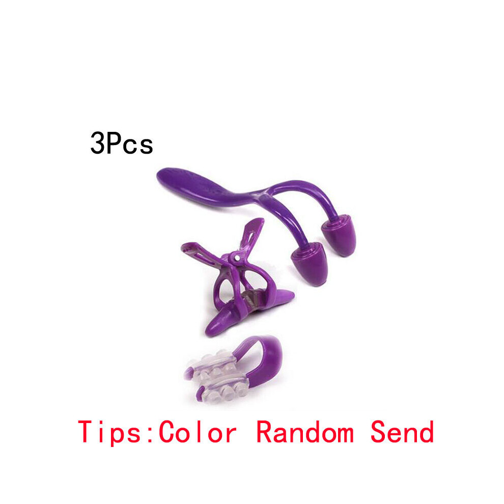 Dechoicelife (A-3Pcs) New Health Care Nose Up Shaping Shaper Lifting Bridge Straightening Beauty Clip Beauty Nose Relaxation Massager