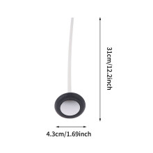 (a-Black) 1PCS Medical Neurological Percussor Hammer Percussion Knee Examination Diagnostic Percussor Reflex Massage Tendon Hammer Health
