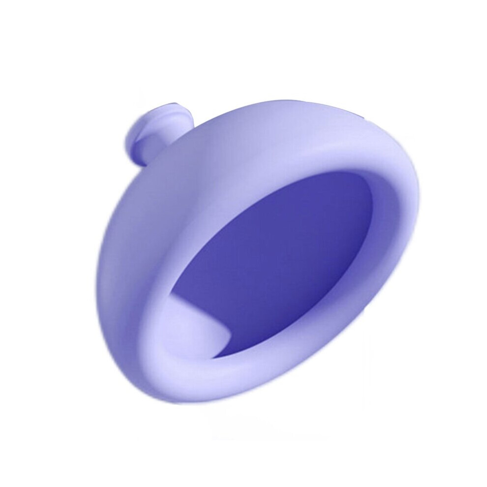 Dechoicelife Purple (A-) Silicone Palm Chest Percussion Cup,Chest Physical Therapy Cup,Percussion Treatment For Sputum Expectoration Problem 649B