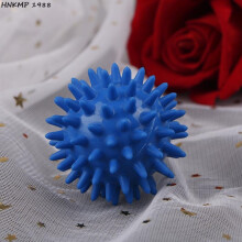 (a-Blue) About 6cm Full Body Spiky Massage Hard Stress Ball 6cm For Fitness Sport Exercise Ball Hedgehog Sensory Training Grip The Ball