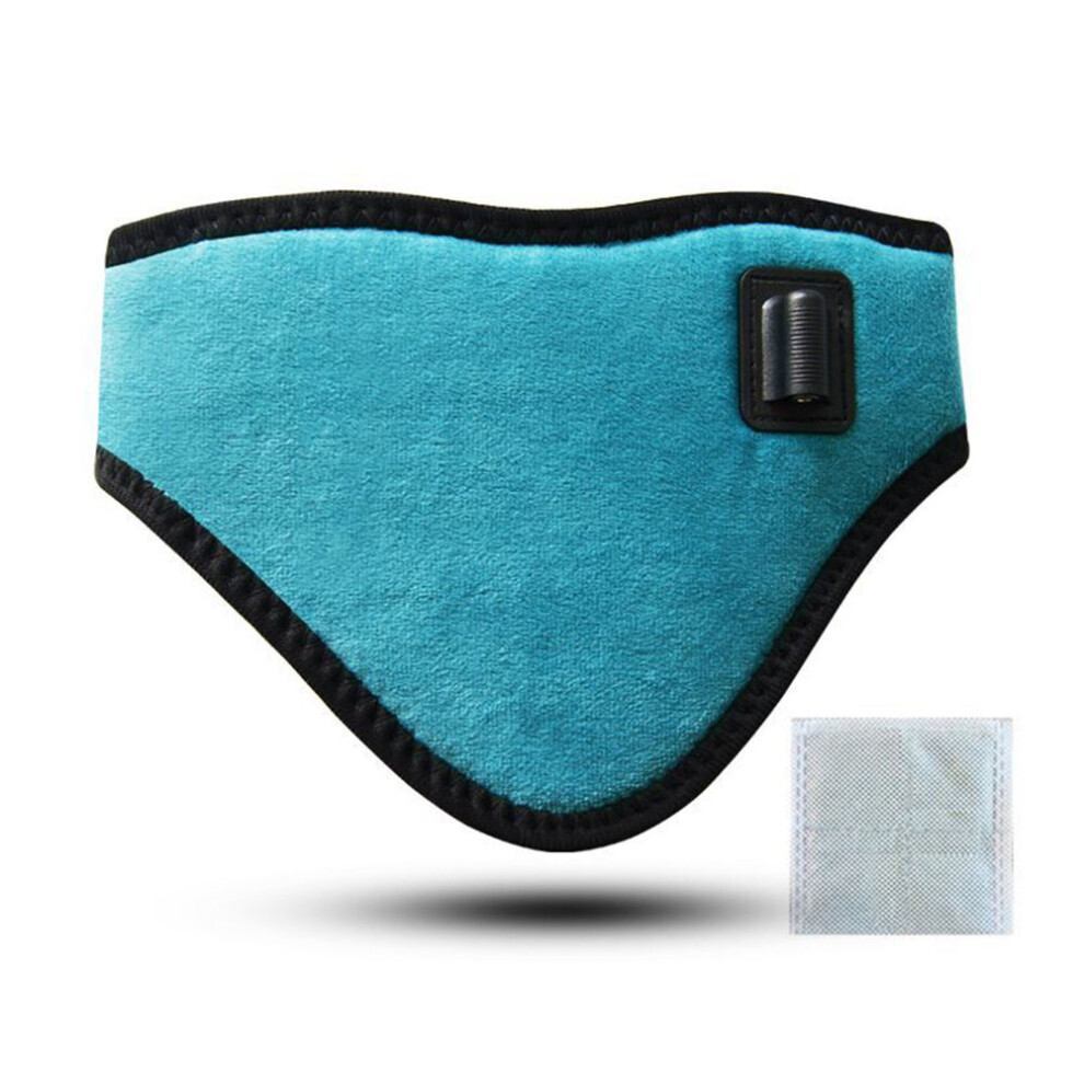Dechoicelife (A-Mugwort Green) Graphene Electric Heating Neck Strap Portable Safe Cervical Vertebra Therapy Device Moxibustion Neck Protector Pain Relieve Tool