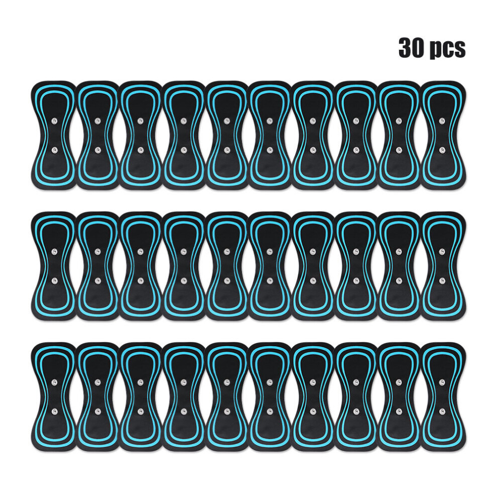 Dechoicelife (A-30Pcs) Cervical Massage Pads Replacement Neck Massager Patches Self Adhesive Massage Stimulator Sticker For Shoulder Back Pain Relief