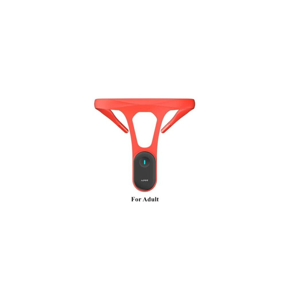 Dechoicelife (A-Red) Hipee Smart Posture Correction Device Real-Time Detection Of Scientific Posture Correction Back Posture Training Device Children