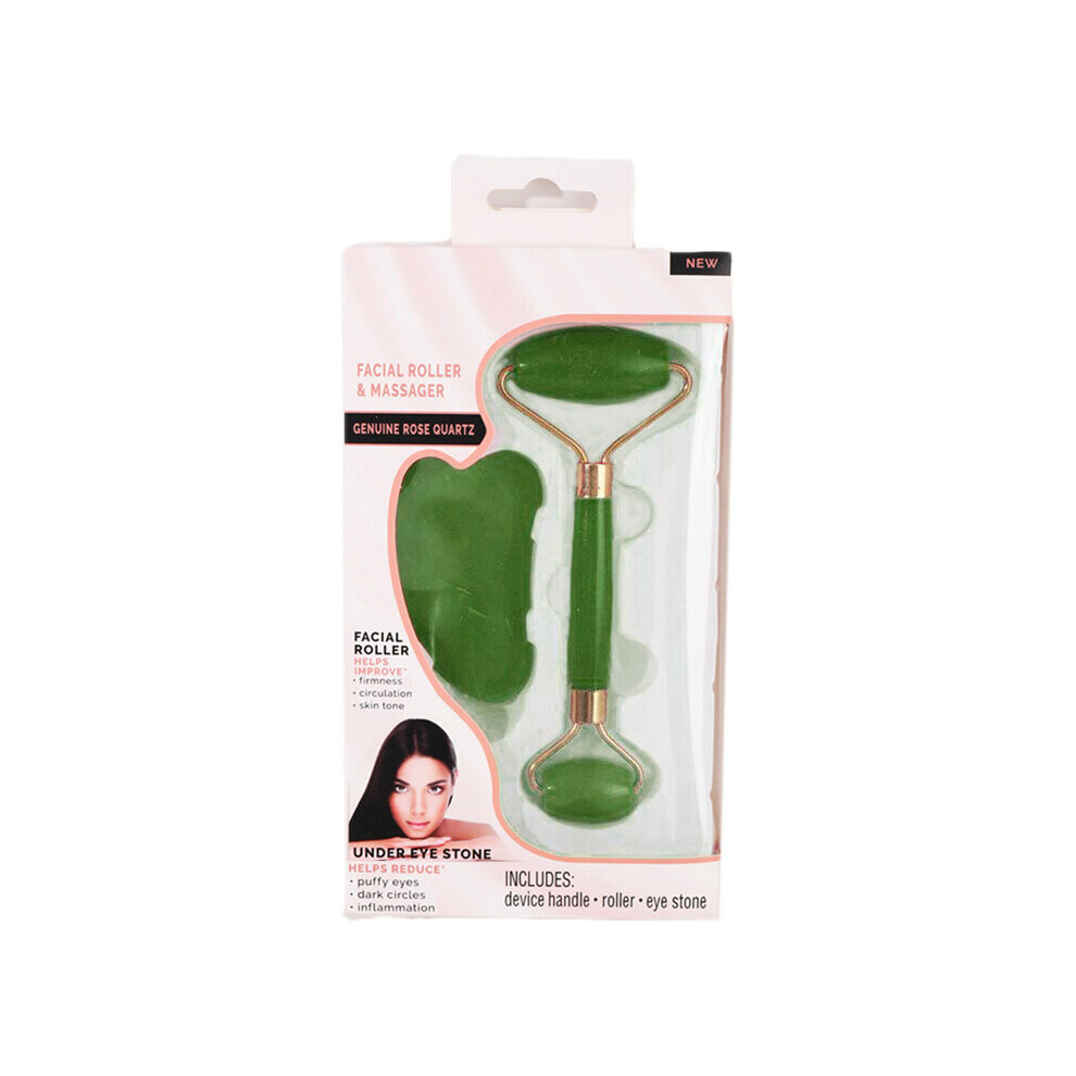 Dechoicelife (A-Resin Set) Natural Massager For Face Jade Roller Face Massager Gua Sha Massage Tool Set Gua Sha Scraper Massage For Face Gua Sha
