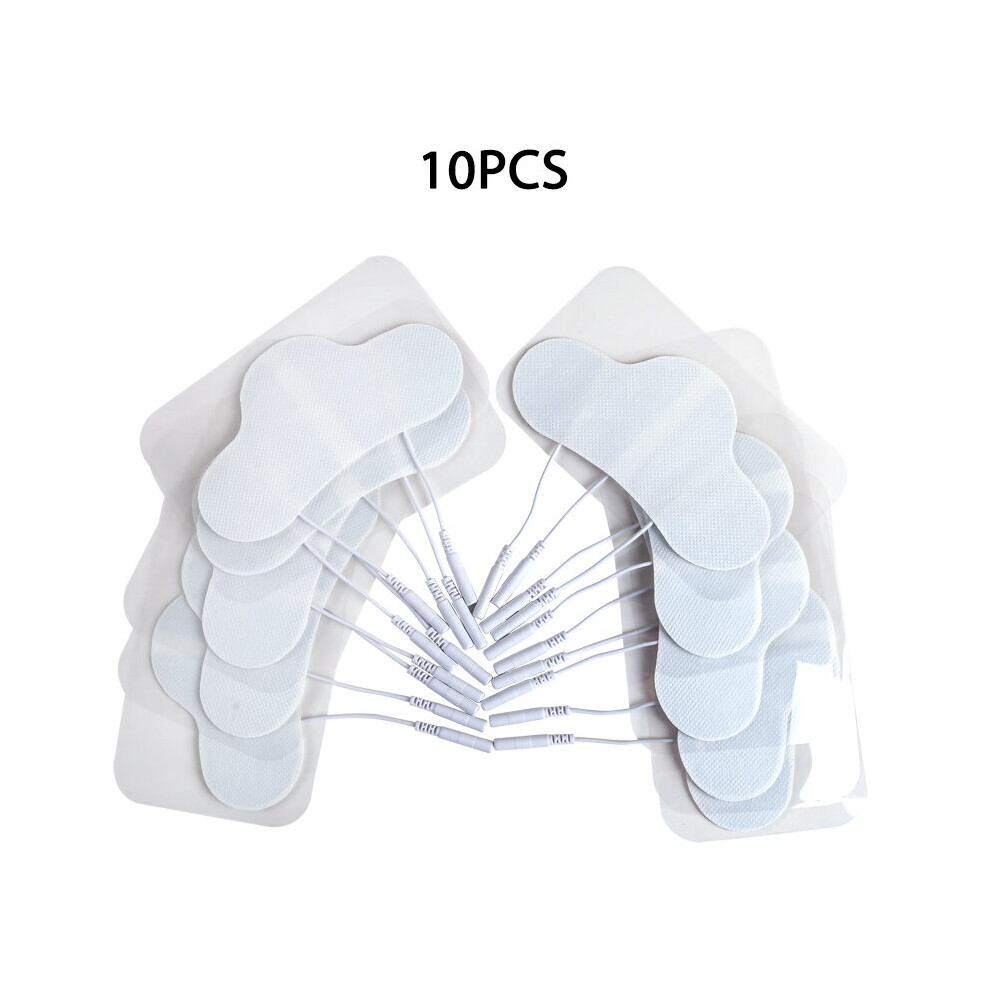 Dechoicelife (A-10Pcs For Neck) 10Pcs Replacement Gel Electrode Pads For Tens Acupuncture Physiotherapy Tens Unit Therapy Machine 2Mm Pin Massager Patch