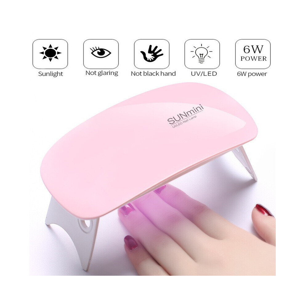 Dechoicelife (A-Usb Mini Nail Dryer) Insomnia Device Anxiety Depression Sleep Aid Handheld Device Holding Es Micro-Current Intelligent Fall Asleep Quickly Device