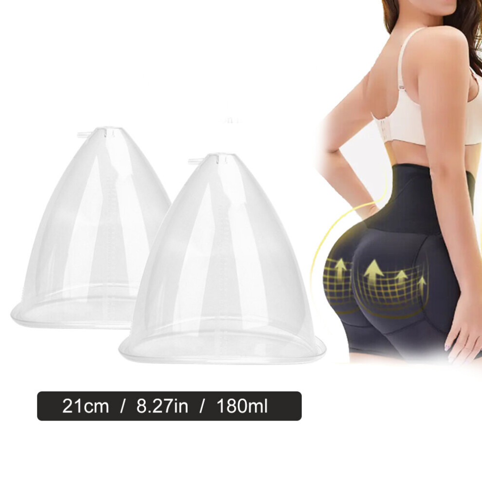 Dechoicelife Big Size Butt Lifting Machine Vacuum Suction Cup Enlarge The Buttocks Massage Hip Firming Pump Replacement Device