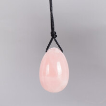 (a-30x20 mm) Yoni Egg Natural Rose Quartz Massage Set Drill Crystal Mineral Ball Kegel Exercise Tool Pelvic Floor Muscle Vagina For Women