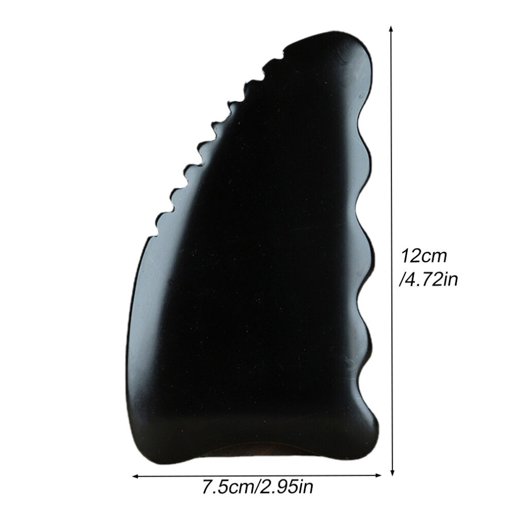 Dechoicelife (A-3) 1Pcs Gua Sha Massage Tool,Bian Stone Scraper Gua Sha Board For Soft Tissue Scraping, Body Meridian Acupuncture Scraping Massage