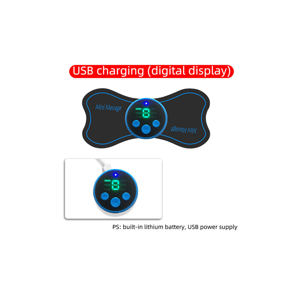 Dechoicelife Smart Electric Neck & Shoulder Pulse Massager Kneading Lcd Wireless Heat Cervical Vertebra Relax Pain Relief Massage Machine