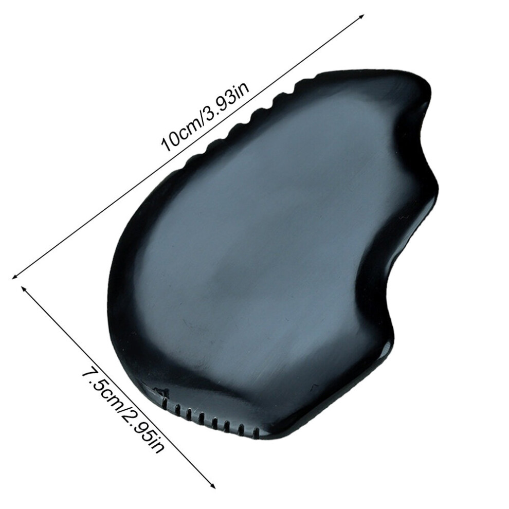 Dechoicelife (A-2) 1Pcs Gua Sha Massage Tool,Bian Stone Scraper Gua Sha Board For Soft Tissue Scraping, Body Meridian Acupuncture Scraping Massage