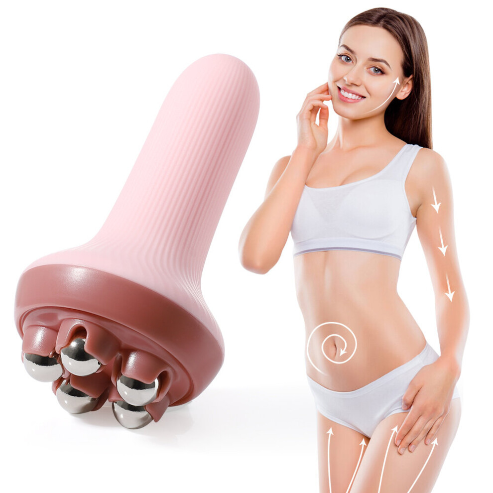 Dechoicelife Body Massager Roller 3D Face Lift Roller 360 Rotate Thin Face Full Body Shape Massager Wrinkle Remover Facial Massage Tool