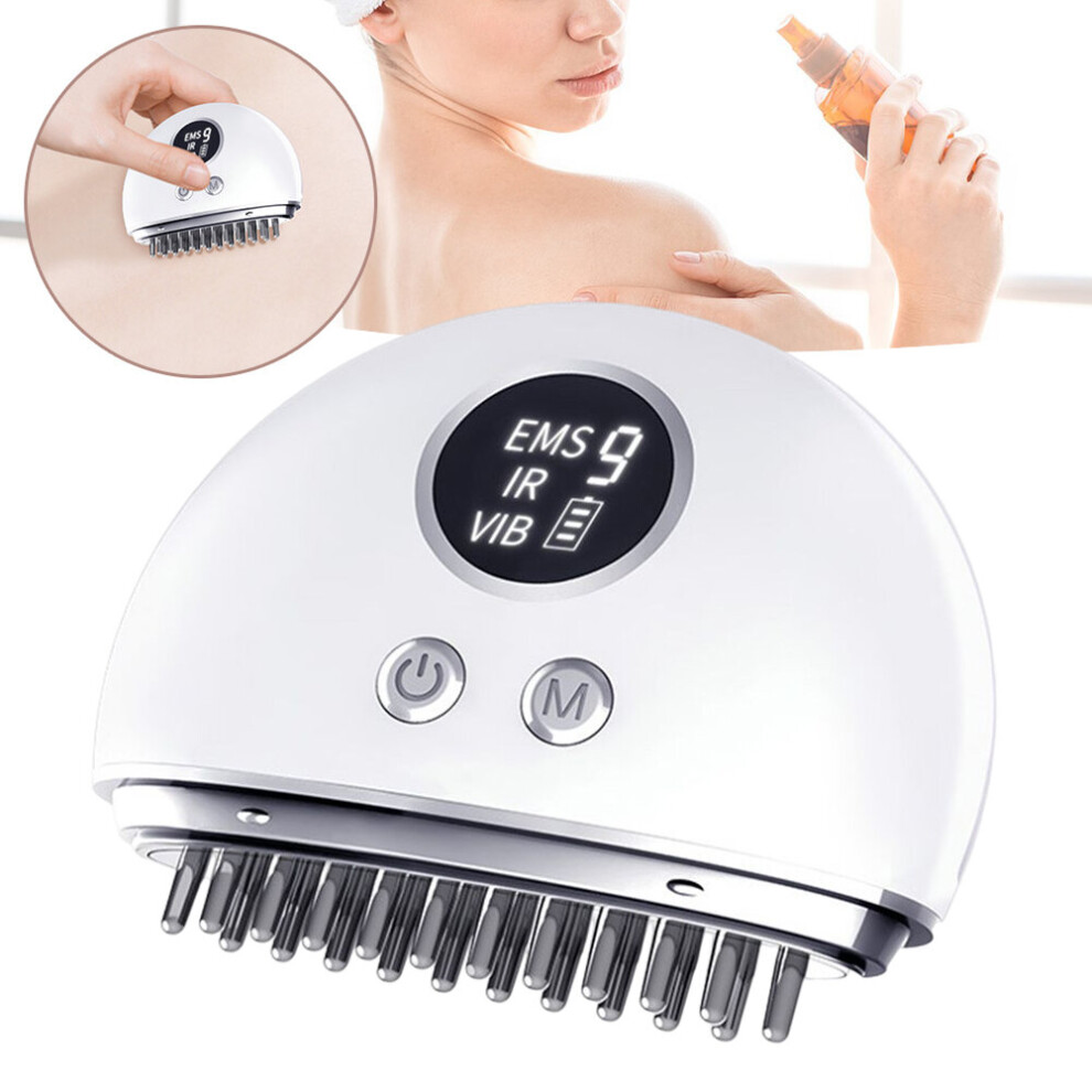 Dechoicelife Electric Meridians Massage Brush Reusable Meridians Dredging Scraping Board For Women Men