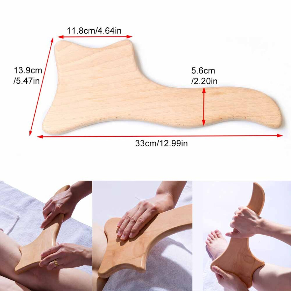 Dechoicelife (A-Style 9) Tcare 6 Row Wooden Foot Massager Roller Heath Therapy Acupressure Relax Massage Pain Stress Relief Shiatsu Roller Feet Massager