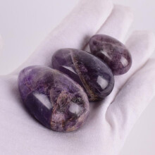 (a-undrill 3 pcs) Amethyst Kegel Eggs Natural Stone Eggs Set Undrill Crystal ball Yoni Eggs For Woman Pelvic Floor Muscle Vaginal Health Care