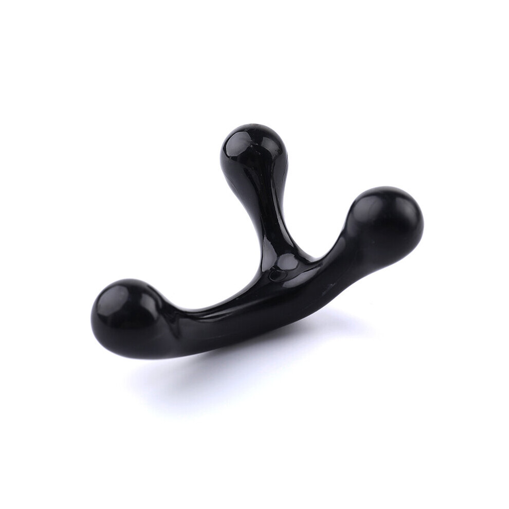Dechoicelife Mini Arch Body Massager Handheld Manual Triangle Massager For Waist Neck Foot Waist Back Massage Tool Pain Relief Relaxation