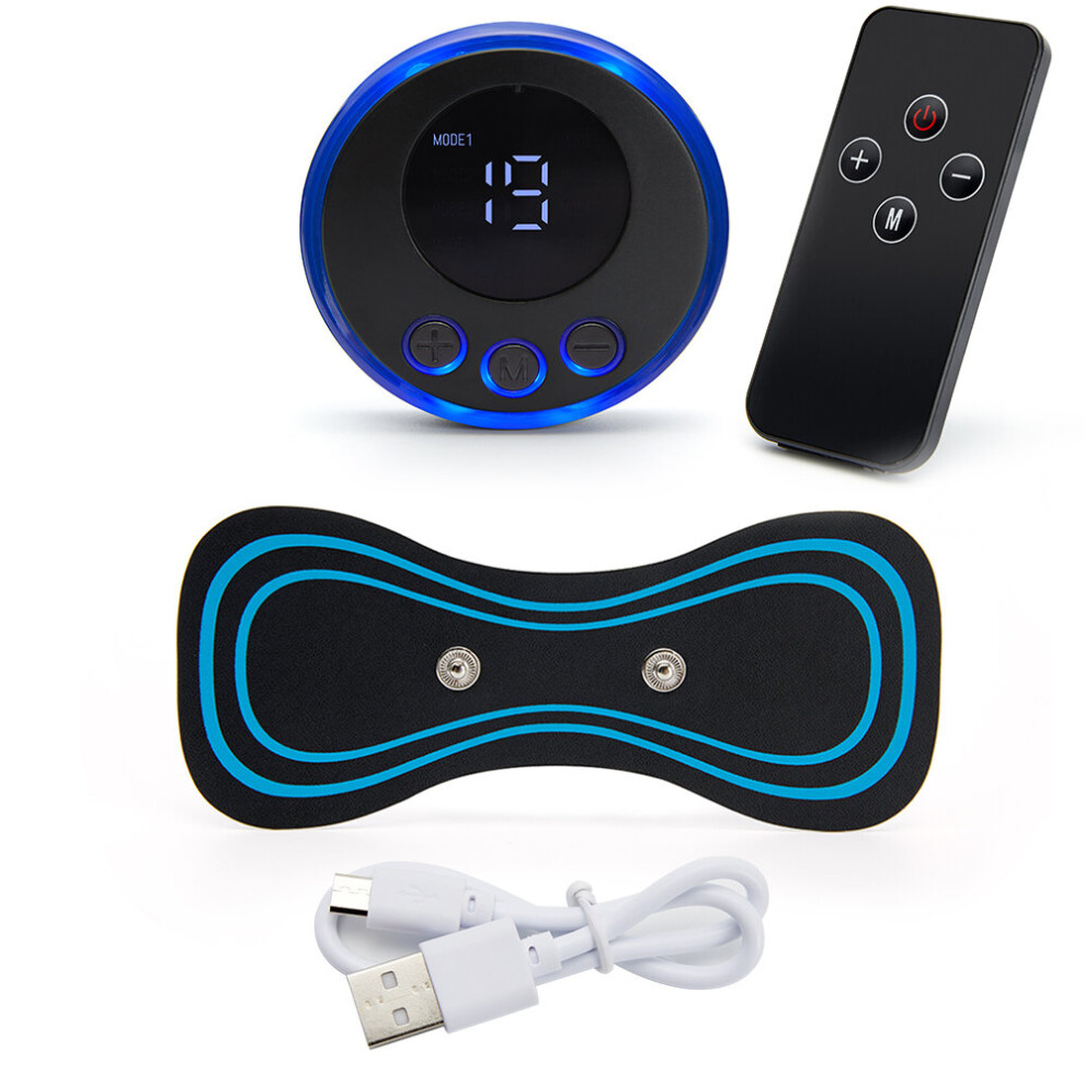 Dechoicelife (A-1 Host And Rc 1Pa) Smart Neck Massager Muscle Massager Trainer Relaxation Electric Pain Relief Tool Cervical Vertebra Physiotherapy