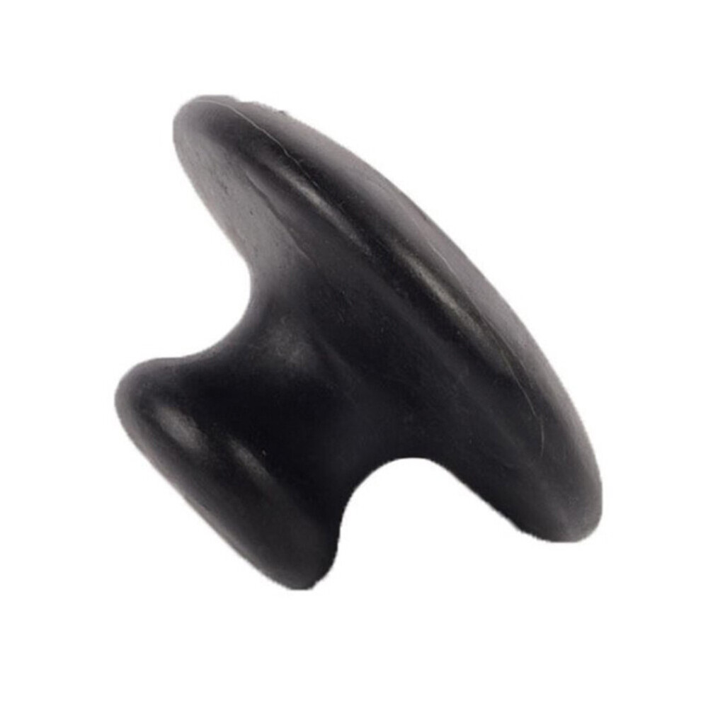 Dechoicelife 1Pc Smooth Mushroom Shape Face Massage Stone Lava Basalt Hot Stone For Spa Massage Therapy Massage Tools