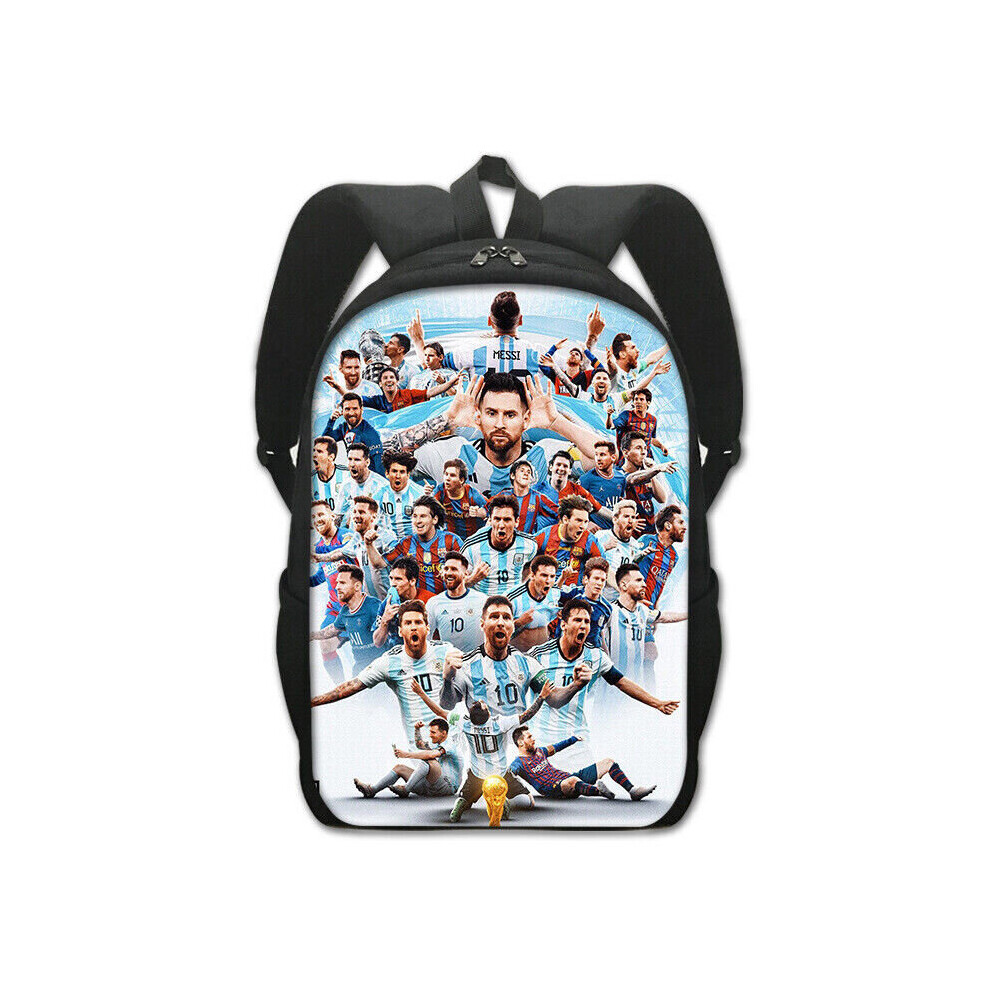 Skesrjtop (7) New Lionel Messi Backpack Kids School Bag Travel Shoulders Bag Rucksack Knapsack Not,Specified