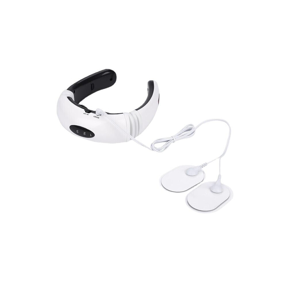 Dechoicelife (A-No Box) Neck Massager For Pain Relief Health Care Body Massager Low Frequency Magnetic Therapy Pulse Pain Relief Tool