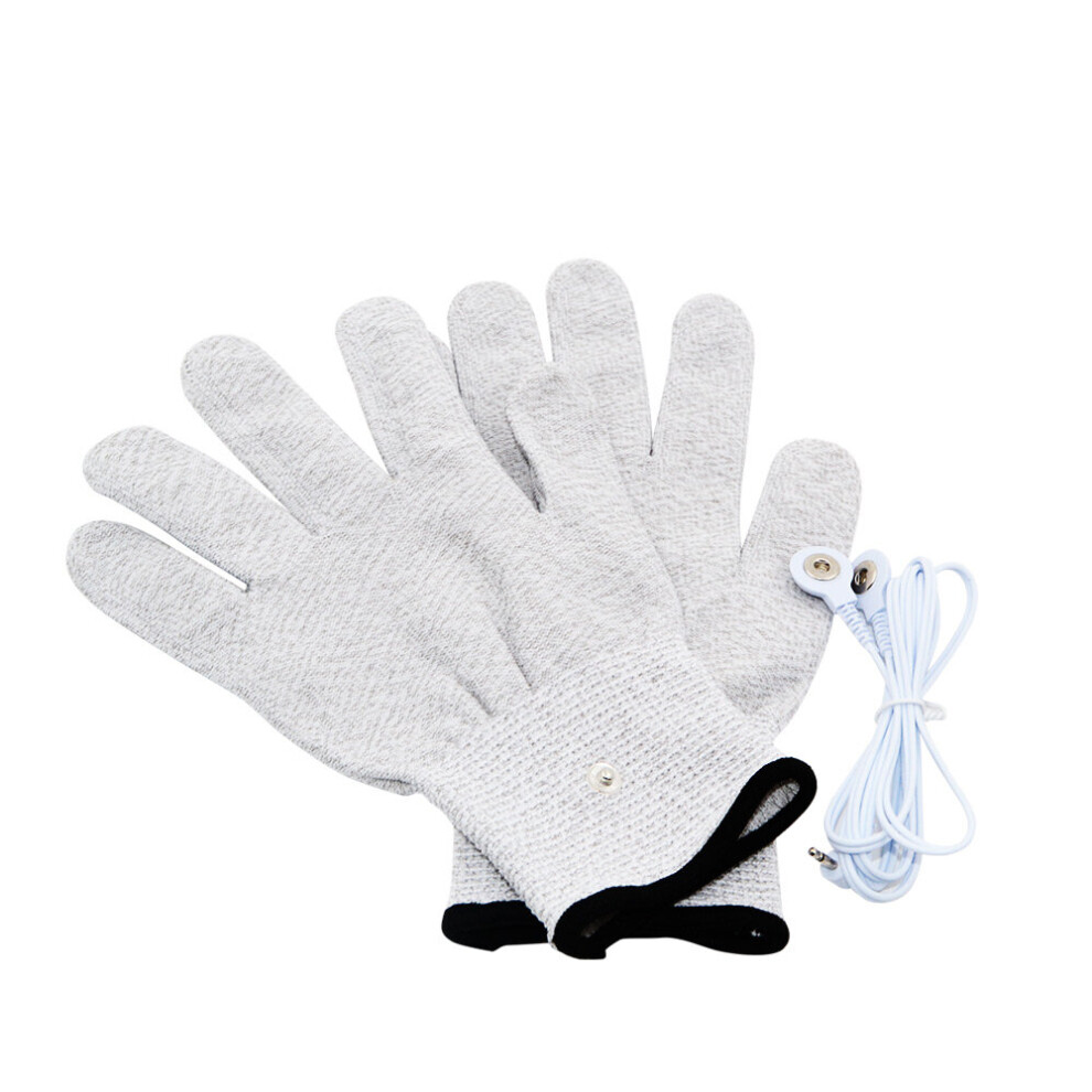 Dechoicelife (A-1 Pair Gloves) Ems Tens Physiotherapy Electrodes Pads Gloves Socks Wrist Guard Muscle Electrostimulator Accessories For Electric Body Massagers