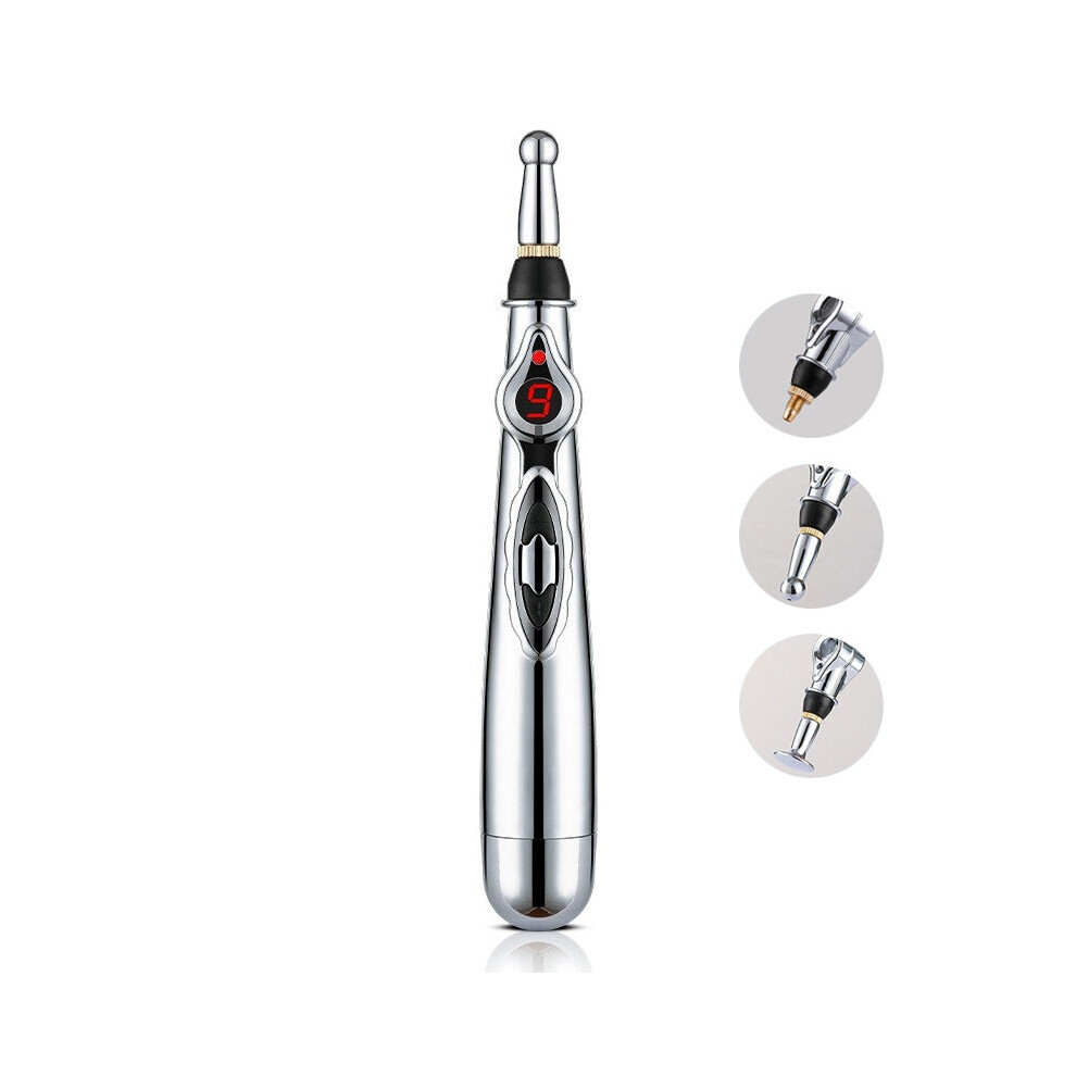 Dechoicelife Electronic Acupuncture Pen Electric Meridians Laser Therapy Heal Massage Pen Meridian Energy Pen Relief Pain Tools