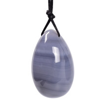 (a-40x25 mm) Yoni Egg Natural Gemstone Agate Drill Eggs Set Mineral Quartz Healing Massage Ball Jade Kegel Exercise Pelvic Floor Muscle