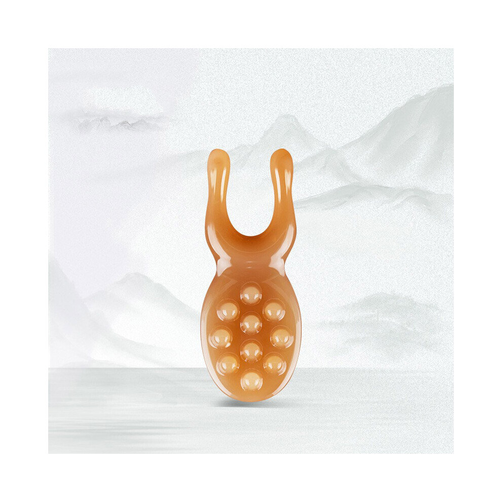 Dechoicelife (A-Nose Lifter) Face Lifting Guasha Resin Scraping Massage Facial Scraper Tool Eye Spa Massage Plate Reduce Puffiness Nose Lifting Nose Massager