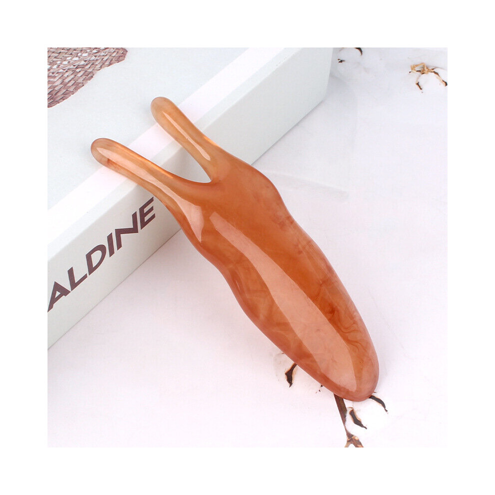 Dechoicelife (A-02) 1Pcs Resin Nose Massager Promote Blood Circulation For Trigger Point Therapy Pedicure Gua Sha Board Nose Lifting Tool