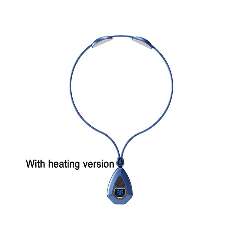 Dechoicelife (A-2.0 Version) Ems Pendant Cervical Spine Massager Electric Heating Shoulder Massage Low Frequency Pulse Relaxing Portable Relaxation Device