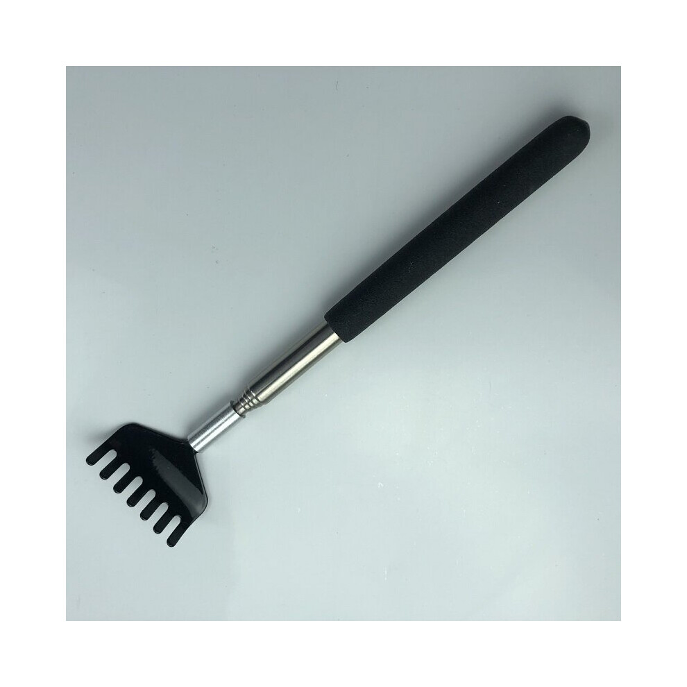 Dechoicelife Steel Telescopic Back Scratcher Steel Extendable Relaxation Massager Handy Pen Clip Cool Itc Back Pocket Scratcher