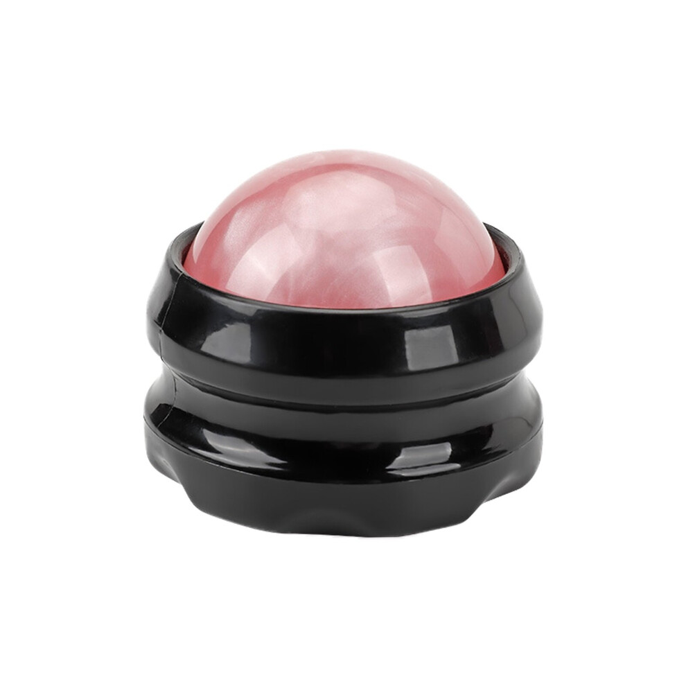 Dechoicelife Pink (A-) Manual Massage Ball Massage Roller Ball Massager Body Therapy Foot Back Waist Hip Relaxer Stress Release Muscle Relaxation