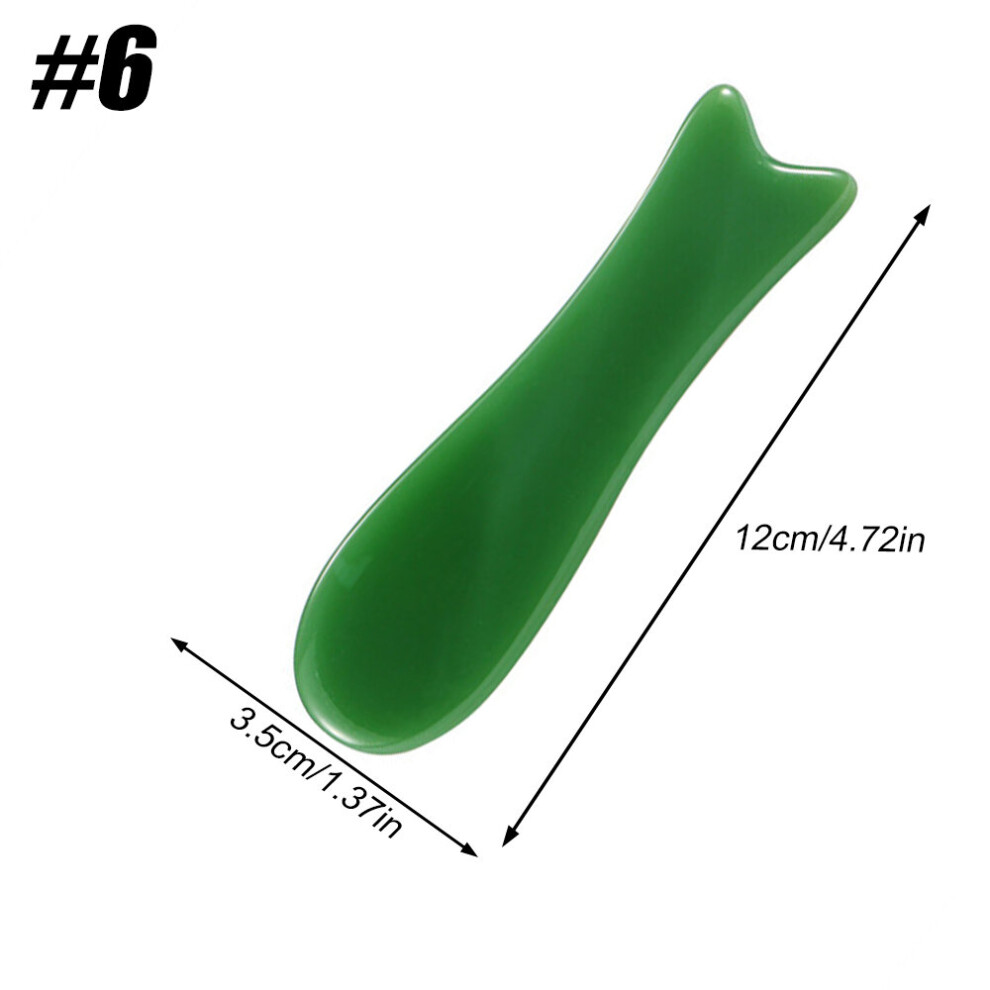 Dechoicelife (A-Type 6) Tcare Gua Sha Massage Tools, 1 Pc Gua Sha Tools Of Multi-Shapes, Guasha Scraping Massage Tools For Face And Body Scraping Beauty