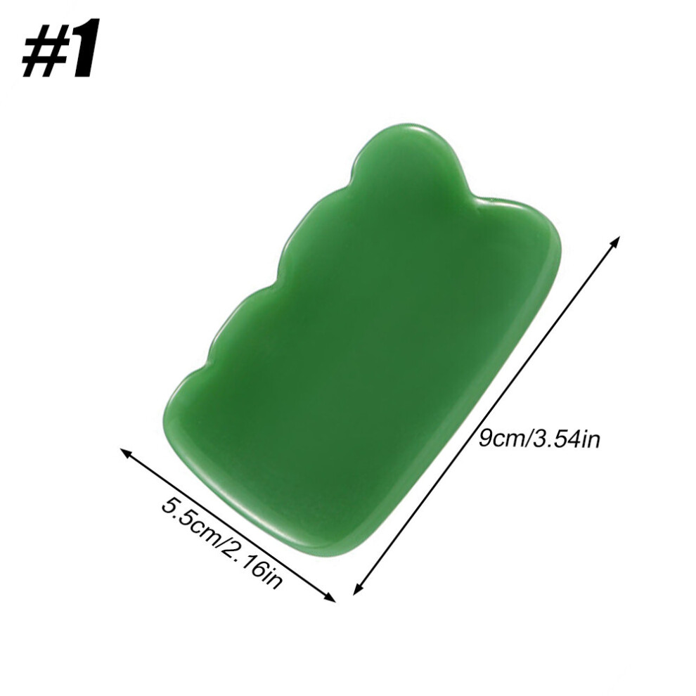 Dechoicelife (A-Type 1) Tcare Gua Sha Massage Tools, 1 Pc Gua Sha Tools Of Multi-Shapes, Guasha Scraping Massage Tools For Face And Body Scraping Beauty
