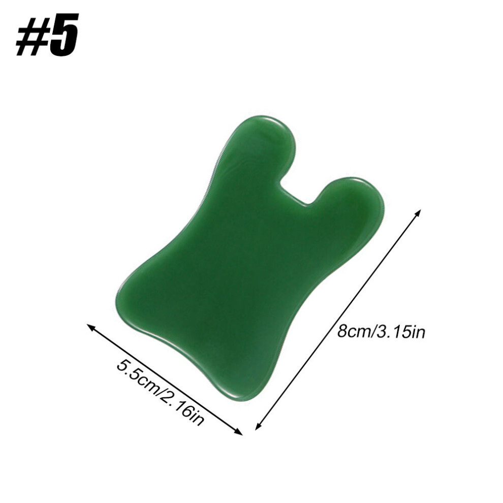 Dechoicelife (A-Type 5) Tcare Gua Sha Massage Tools, 1 Pc Gua Sha Tools Of Multi-Shapes, Guasha Scraping Massage Tools For Face And Body Scraping Beauty
