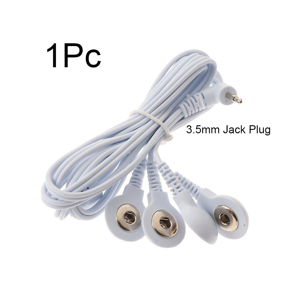 Dechoicelife (A-1Pc Line) 10Pcs Replacement Pads Electrode Pads For Most Tens Acupuncture Digital Therapy Machine Massager Tool Replacement Electrodes