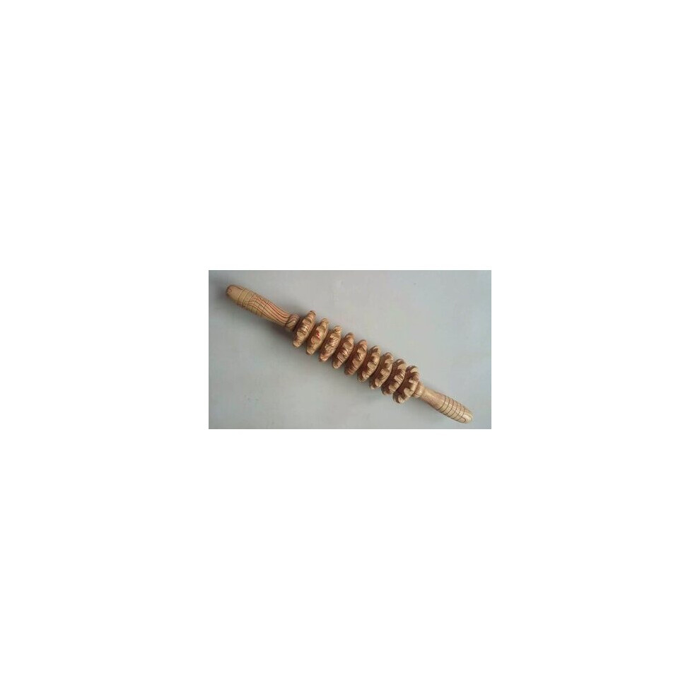 Dechoicelife (A-Type 2) Solid Wood Foot Massage Roller Household Soles Of The Feet Meridians Massager Free