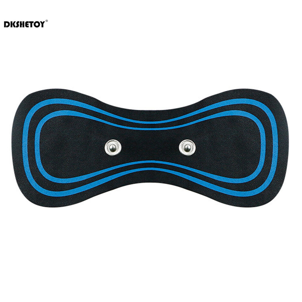 Dechoicelife (A-Only Patch) Ems Neck Massage Electric Massager Remote Controller Cervical Neck Back Patch 8 Mode Pulse Muscle Stimulator Relief Pain Relax